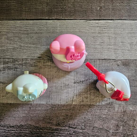 Lot of Three 2011 Sanrio Hello Kitty McDonald's Toy Candy Keychain Vintage Gift - Picture 5 of 9